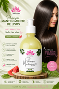 Shampoo mantenimiento de lisos