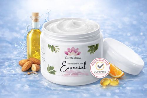 Crema Corporal Urea 20% Especial con Colágeno Marino y Vitamina C Hidratación Intensiva para Piel Suave y Flexible