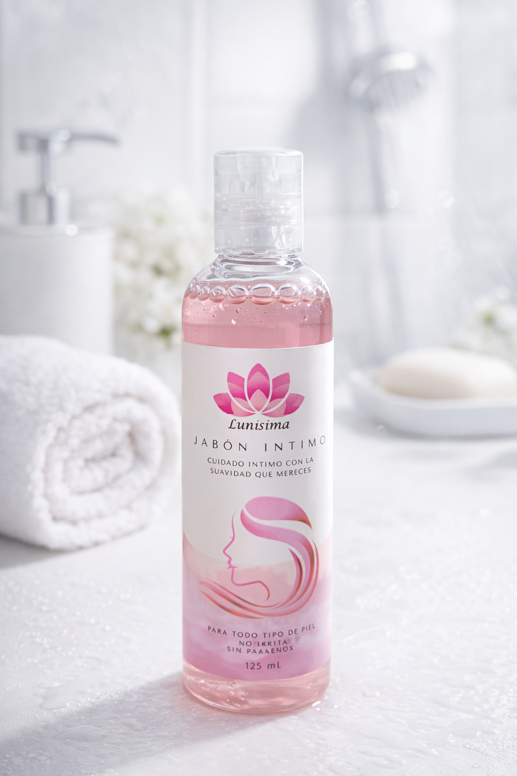 Jabón liquido de higiene intima