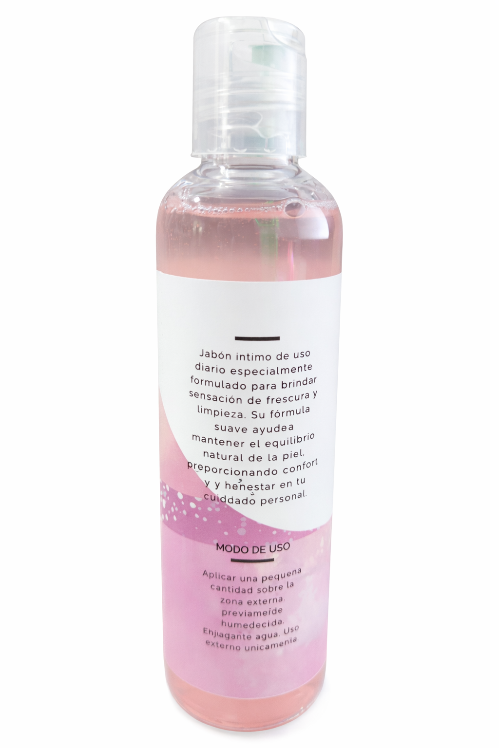 Jabón liquido de higiene intima
