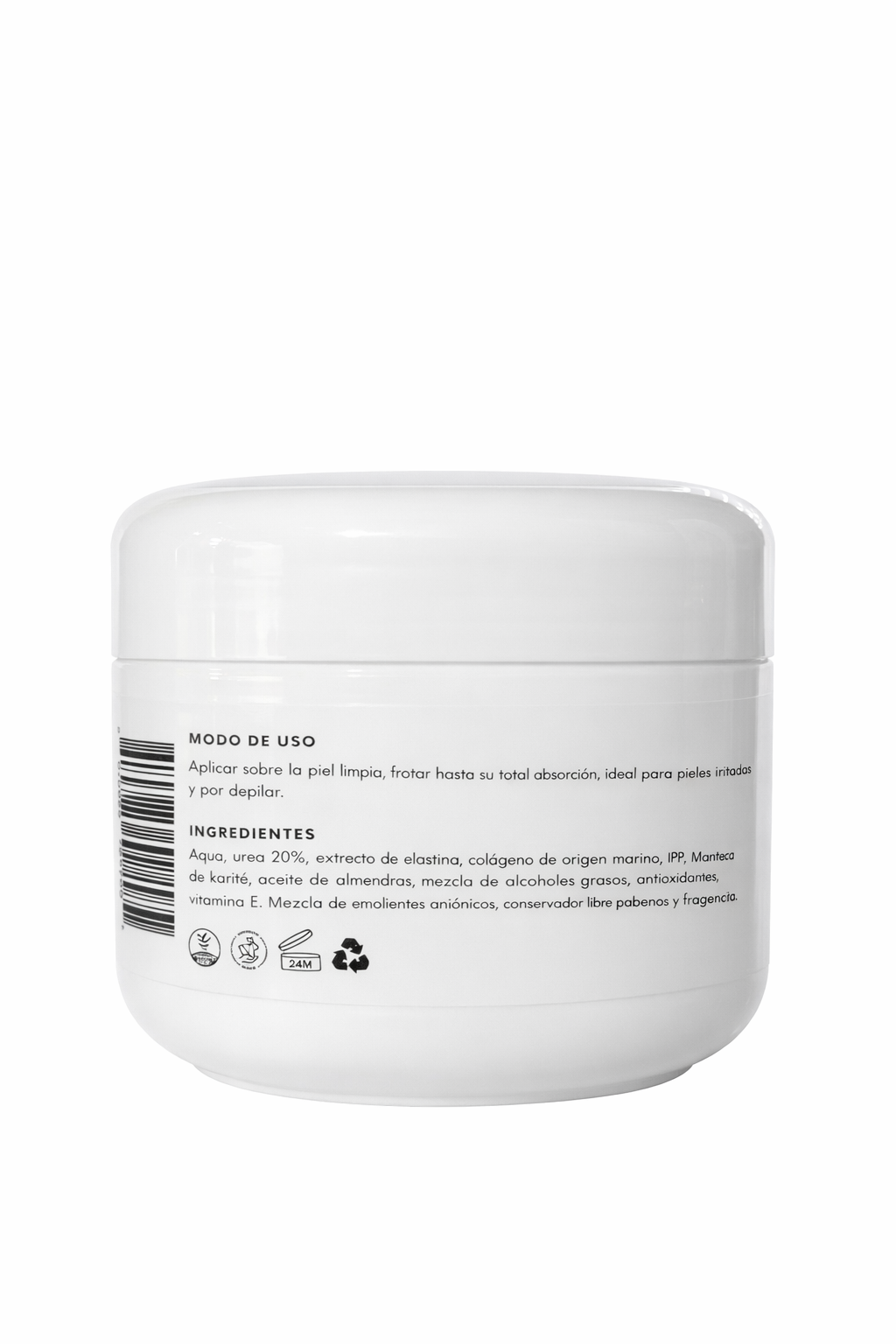 Crema Corporal Urea 20% Especial con Colágeno Marino y Vitamina C Hidratación Intensiva para Piel Suave y Flexible