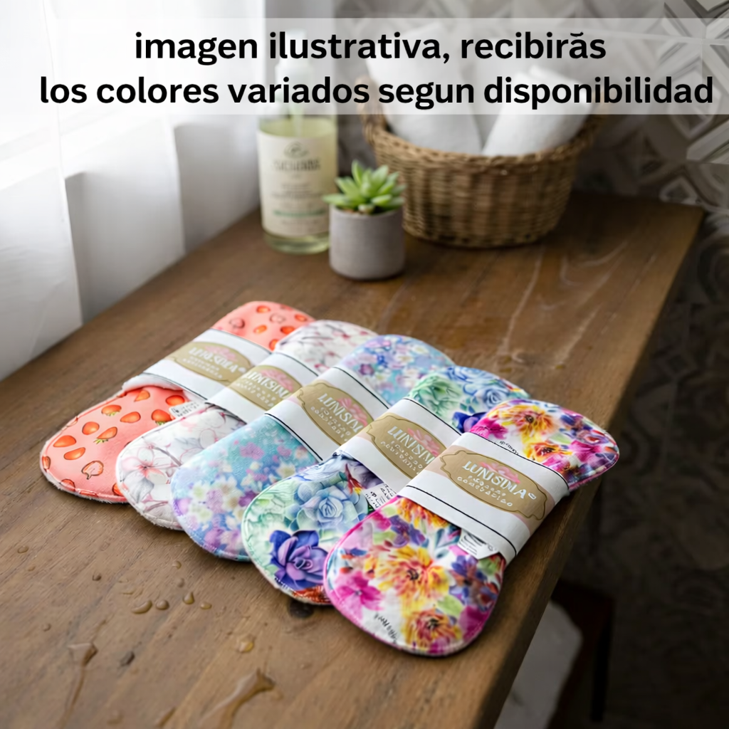 kit 3 toallas Lunisima nocturna 30 cm