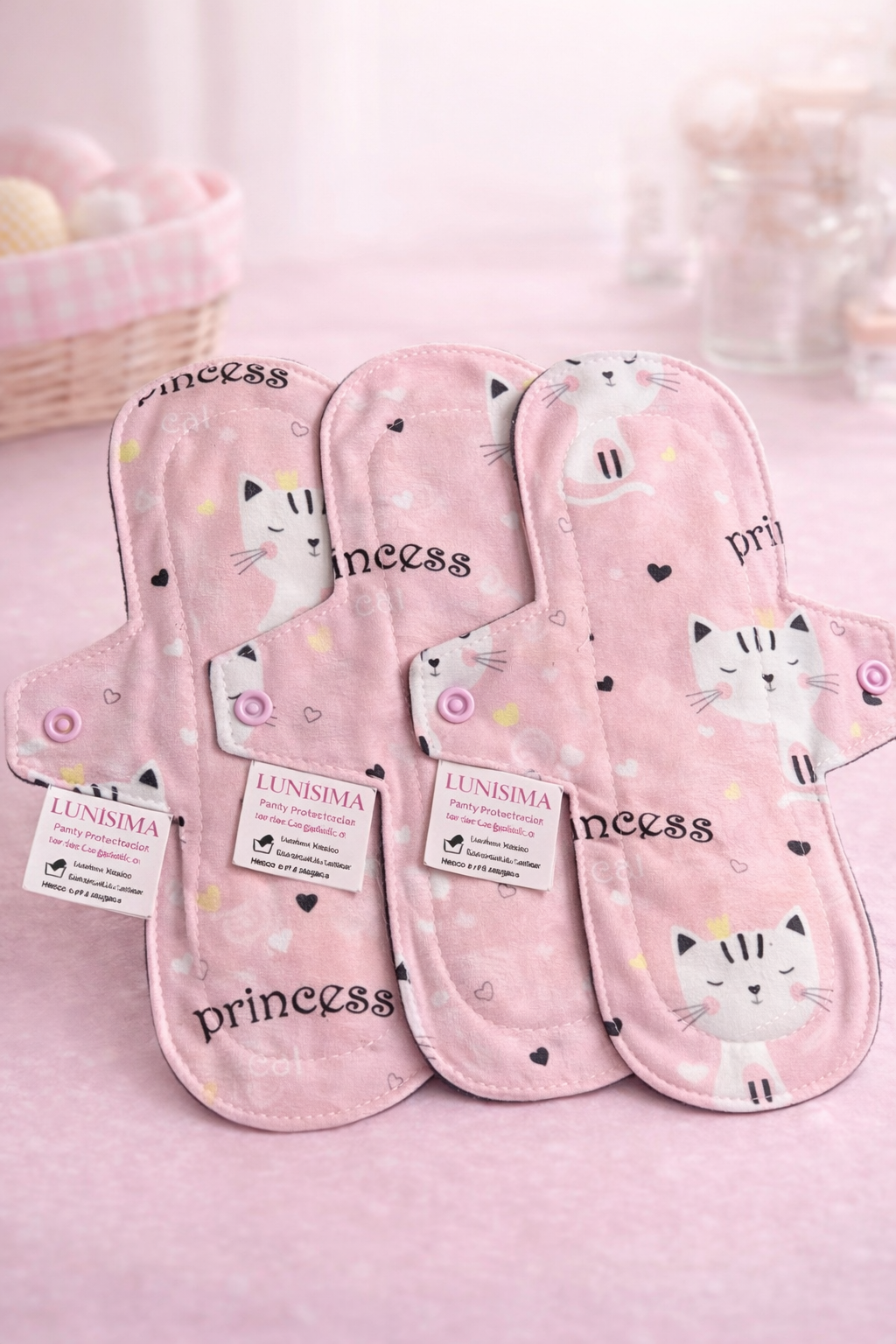 kit 3 pzas toallas Lunisima 23 cm Regular