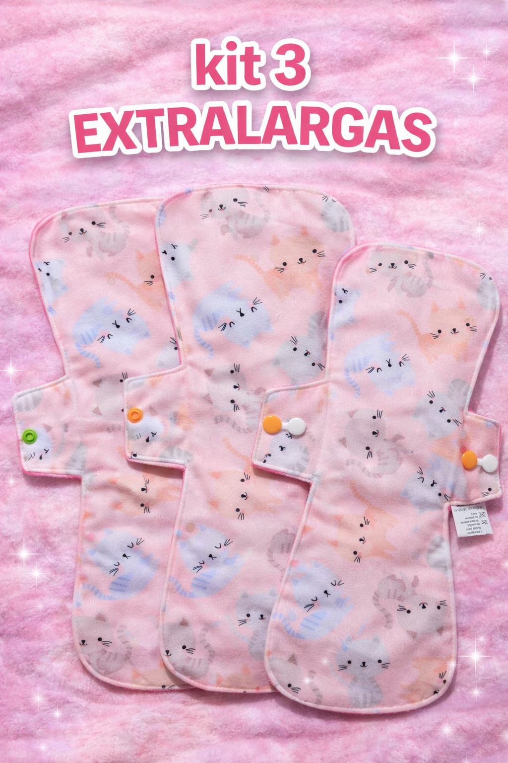 kit 3 toallas extralargas Lunisima de 34 cm