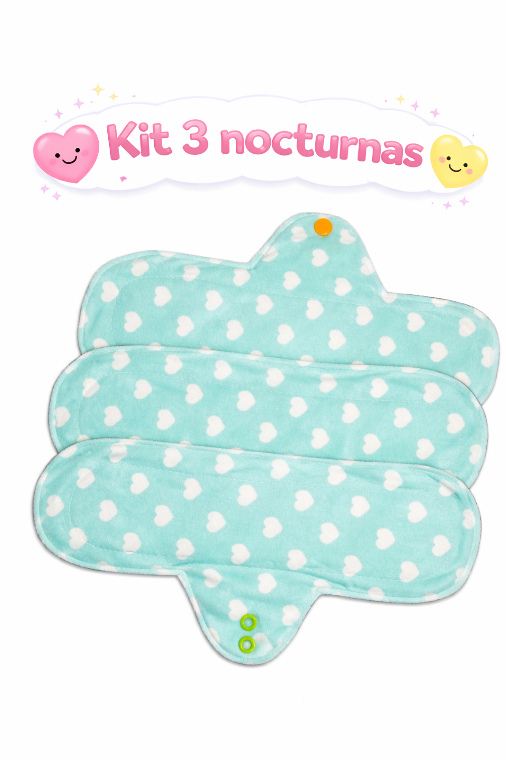 kit 3 toallas Lunisima nocturna 30 cm