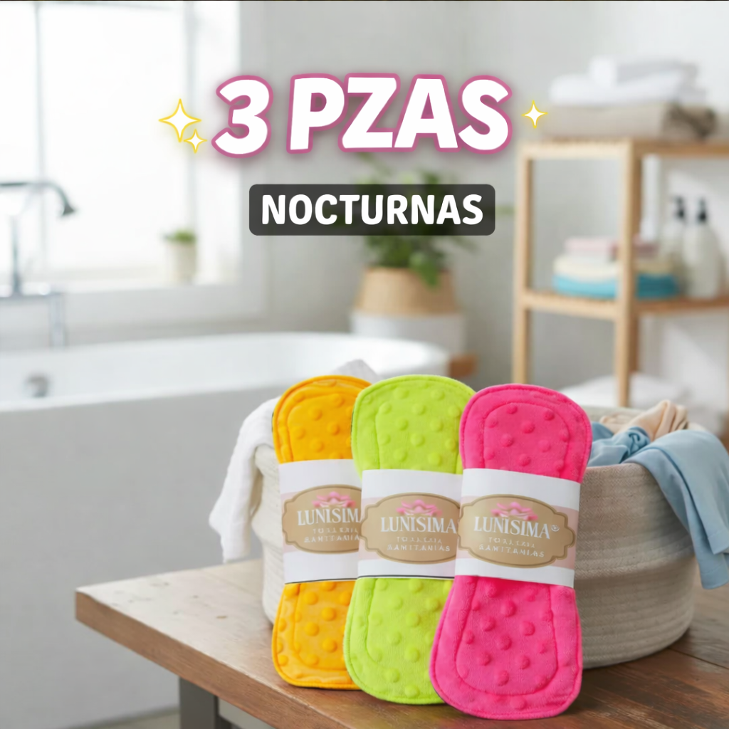 kit 3 toallas Lunisima nocturna 30 cm