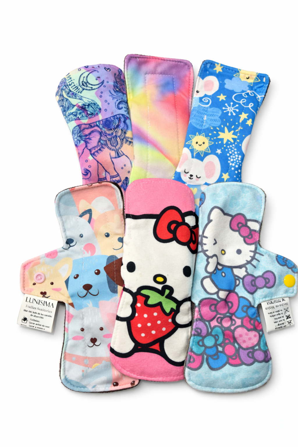 Kit 3 panty protector Lunisima 20 cm cuadrado