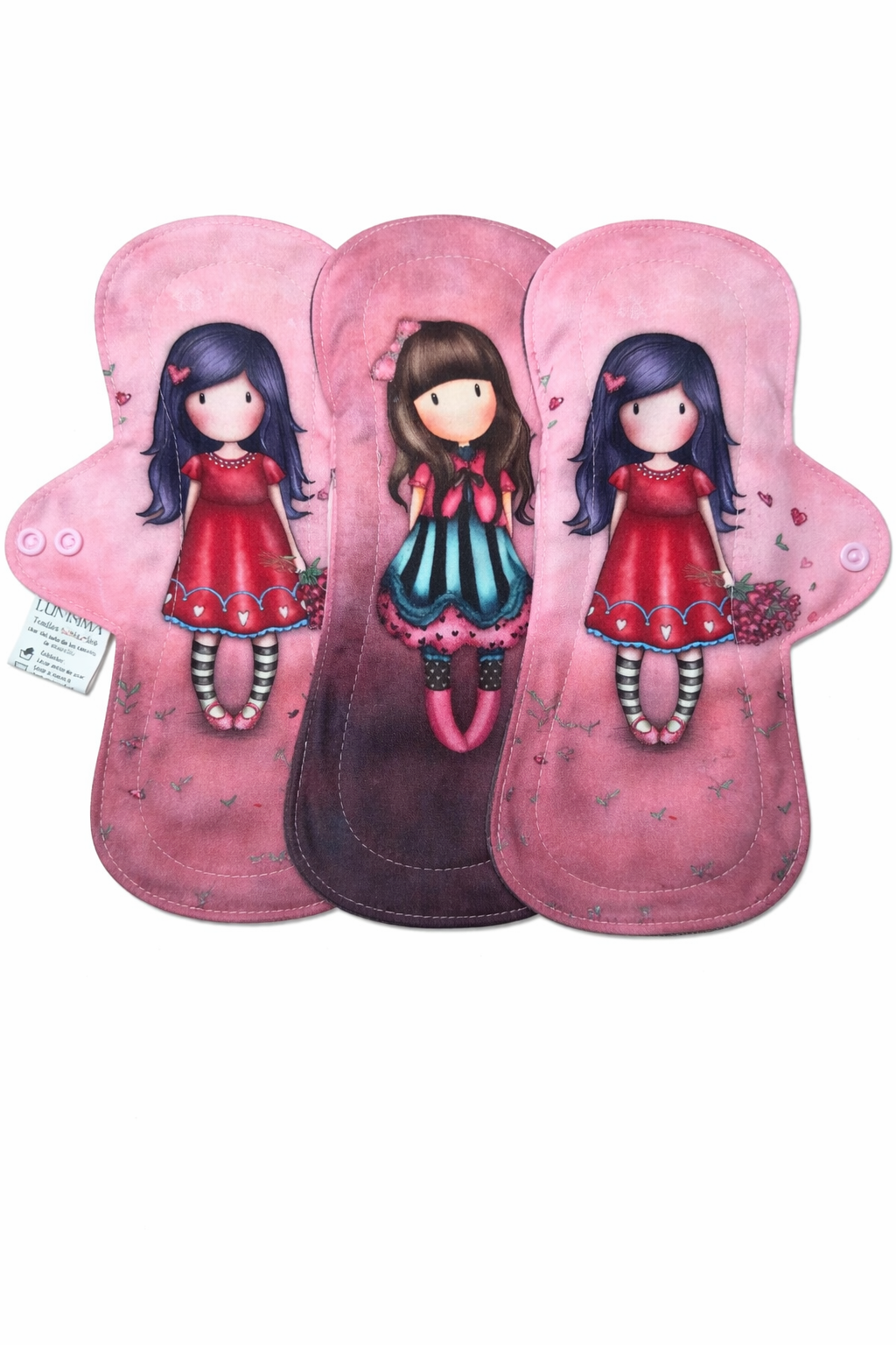Kit 3 toallas regulares  Lunisima de 27 cm