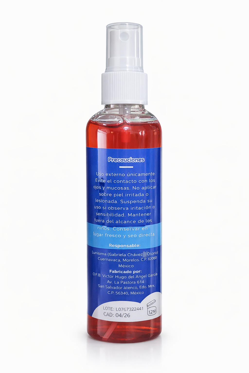 Spray repelente de piojos