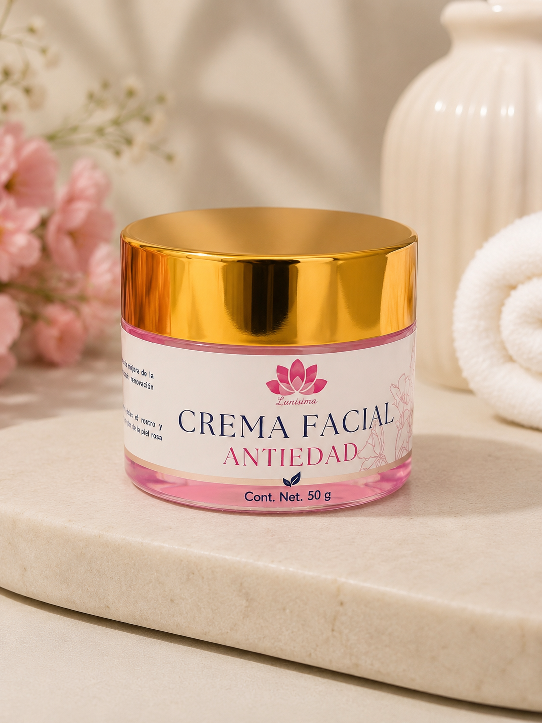 Cremas faciales Lunisima