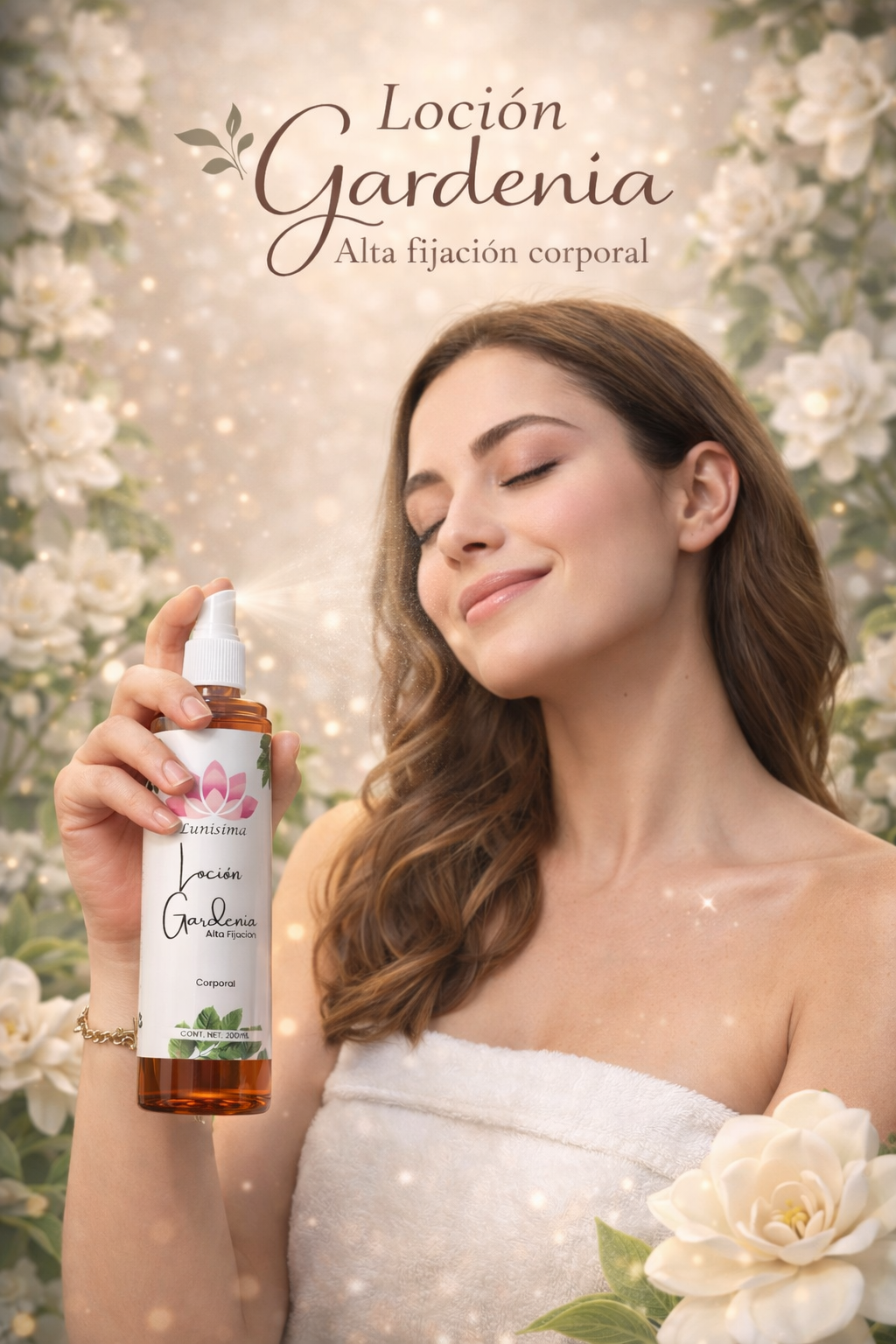 Loción corporal de Gardenias