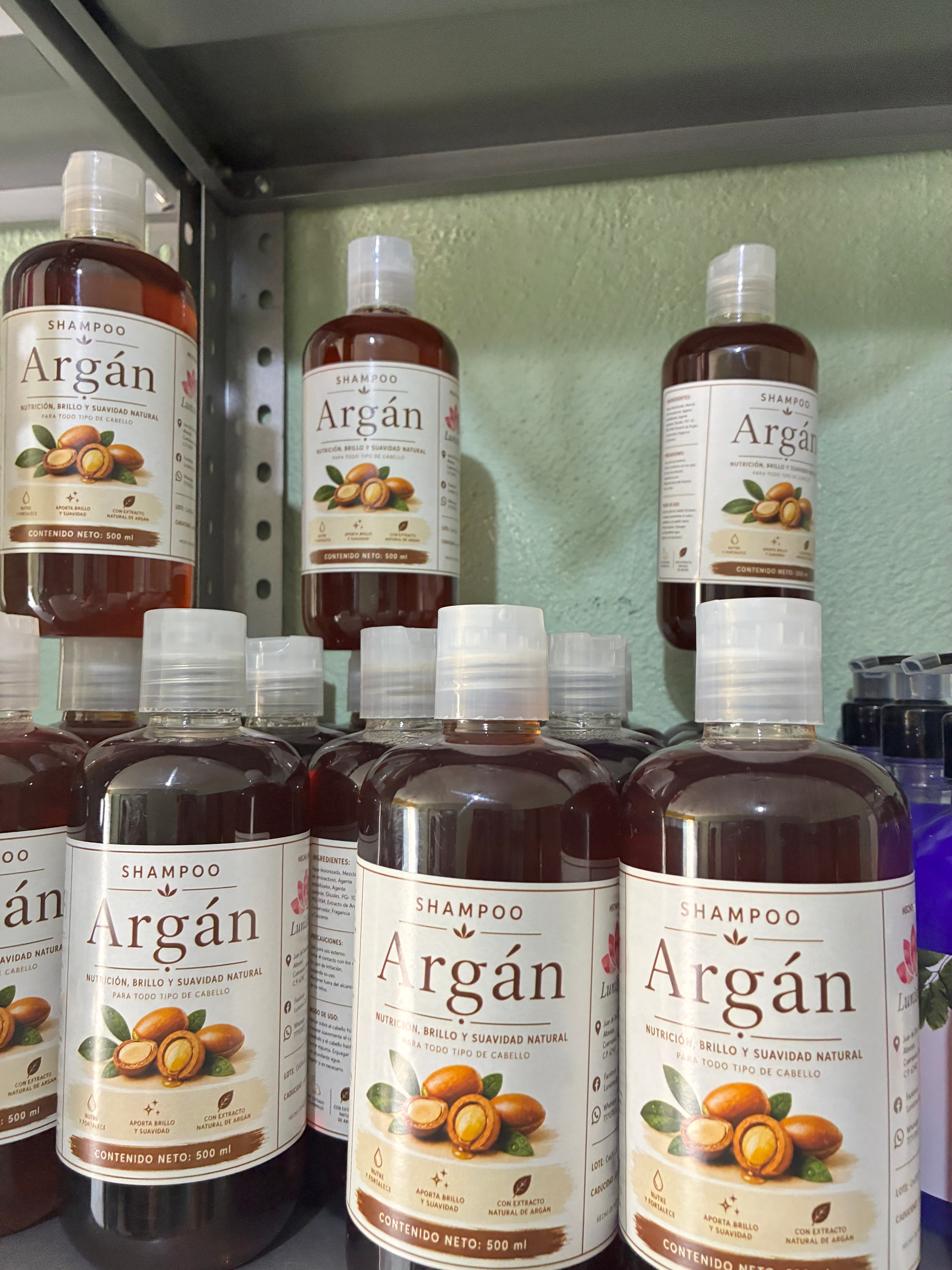 Shampoo de Aceite de Argan 500 ml