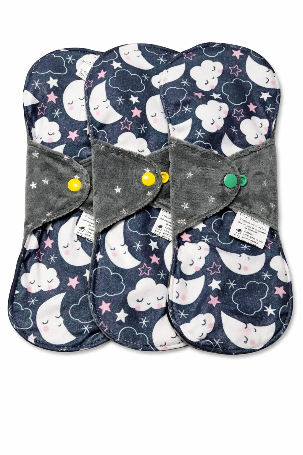 kit 3 toallas Lunisima nocturna 30 cm