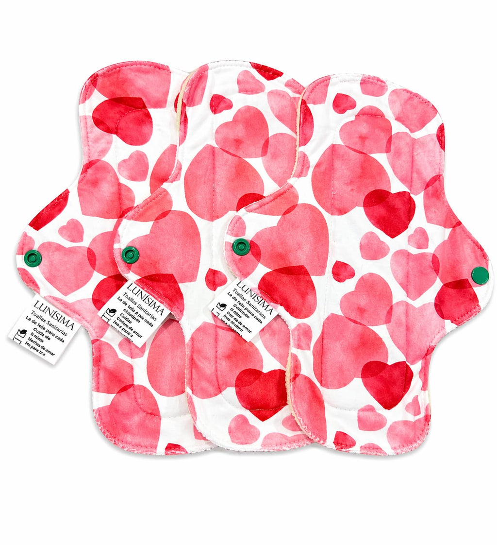 Kit 3 toallas Lunisima 25 cm