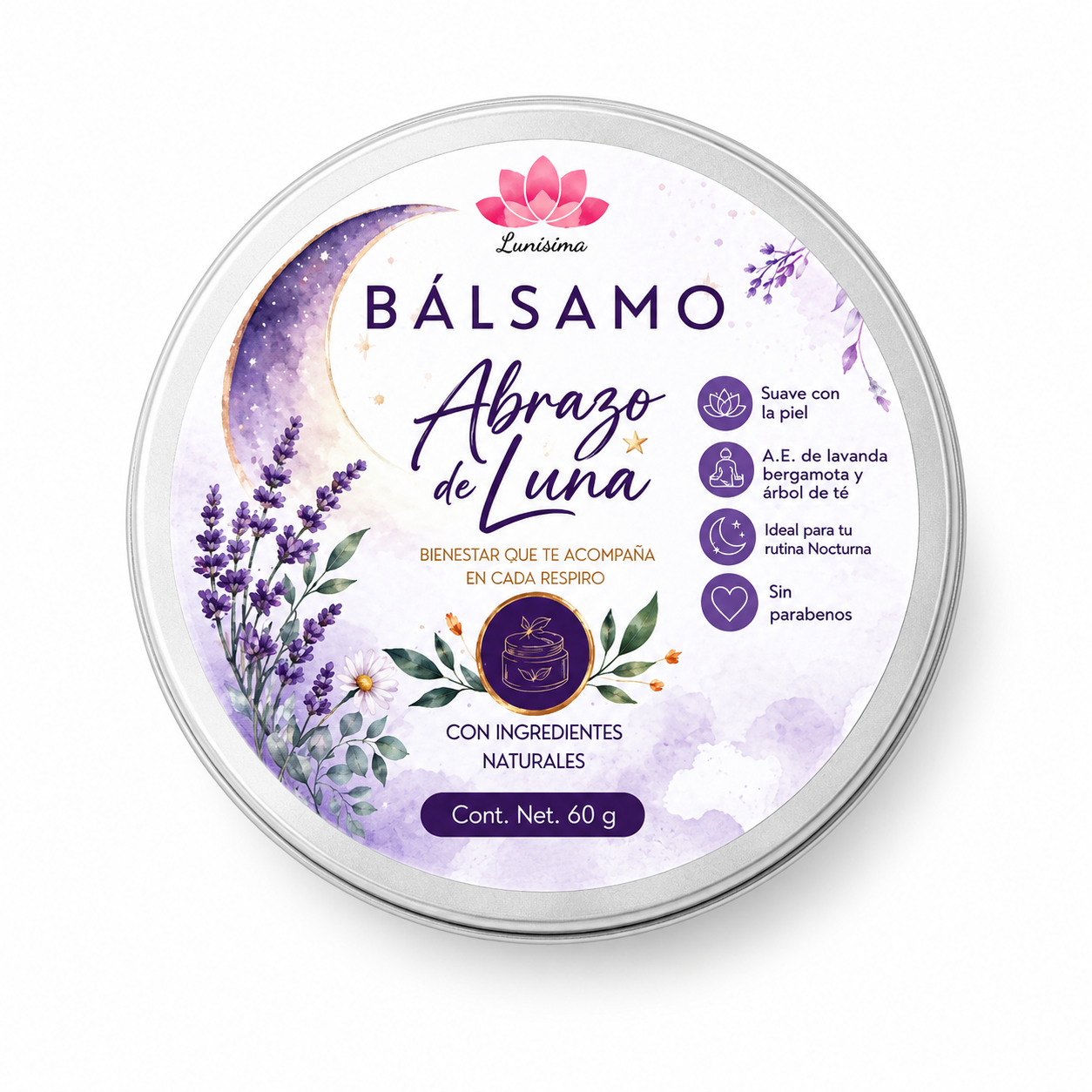Bálsamo corporal abrazo de luna